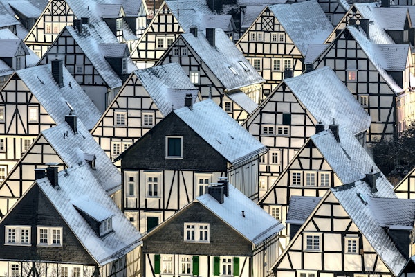 Half timbered Houses