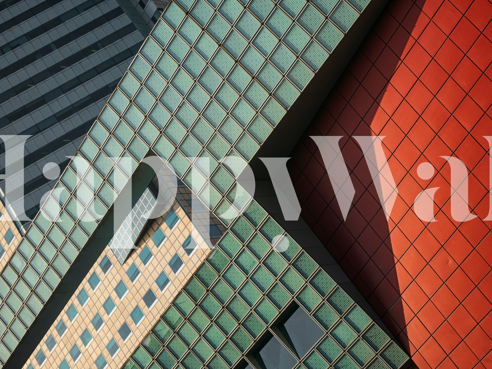 Modern wallpaper with vibrant colors and textures