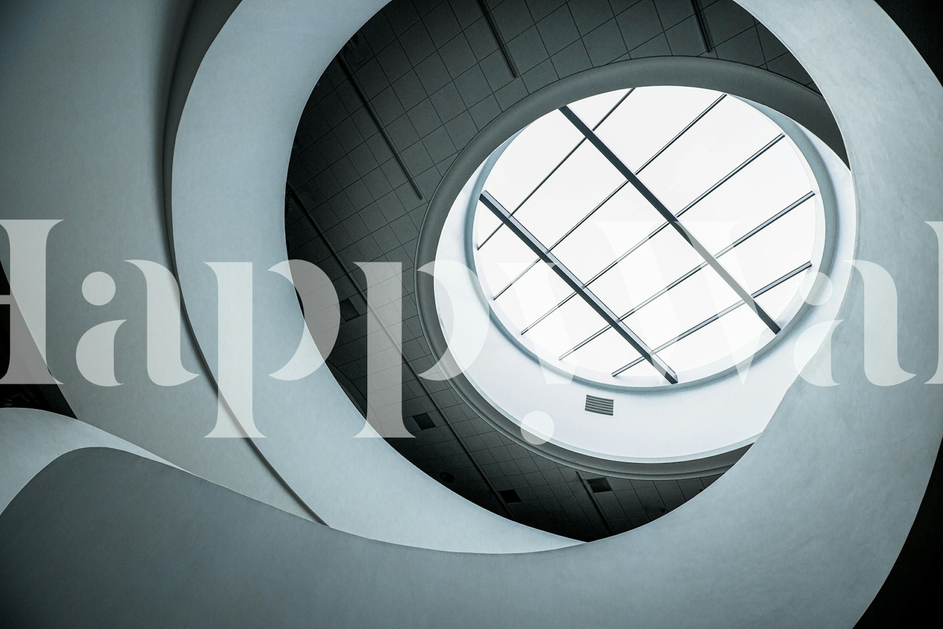 Spiral Staircase Wallpaper | Happywall