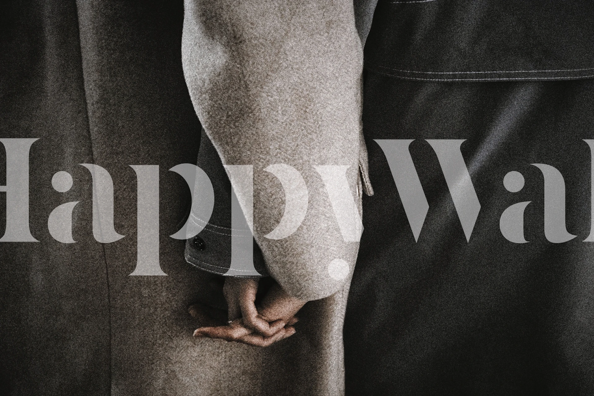 Papel de parede mostrando um casal de mãos dadas