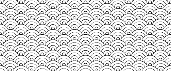 Ink Waves Art Deco