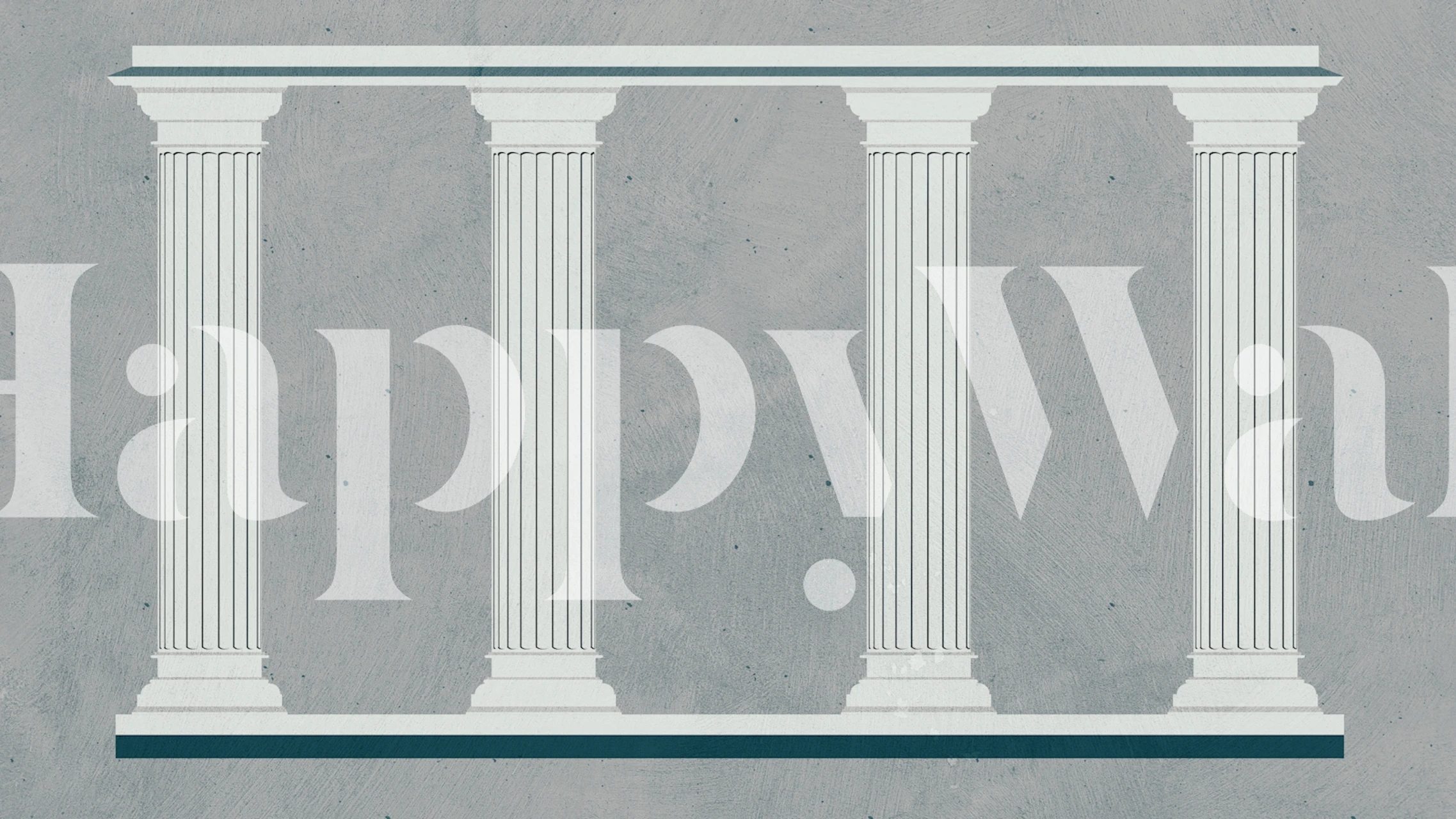 Ancient Greece wallpaper with column design