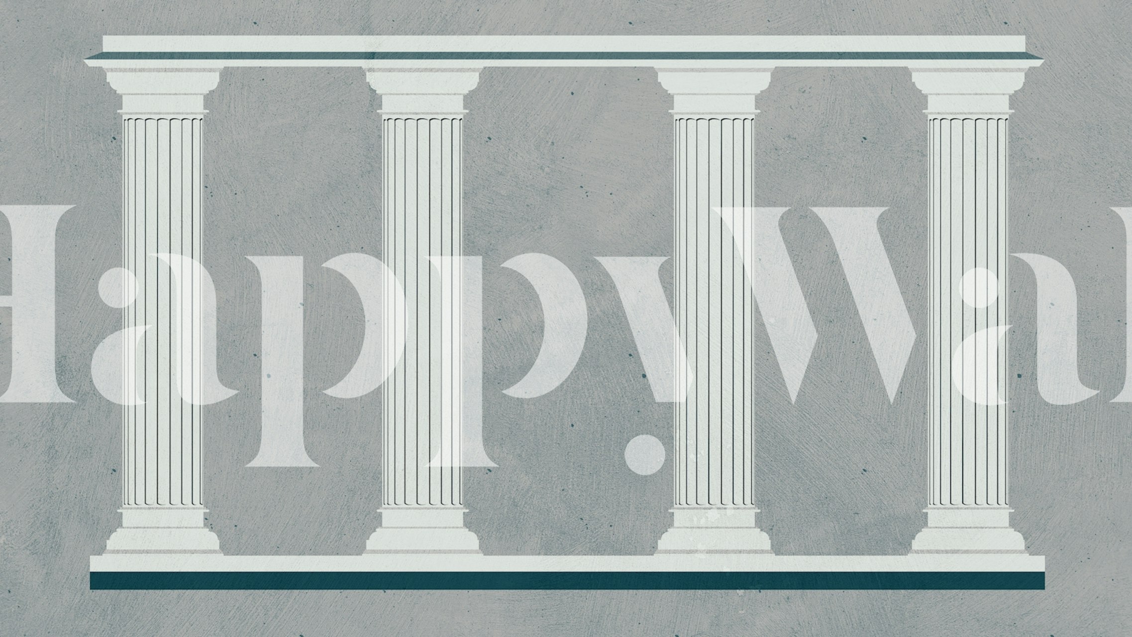 Ancient Greece wallpaper with column design