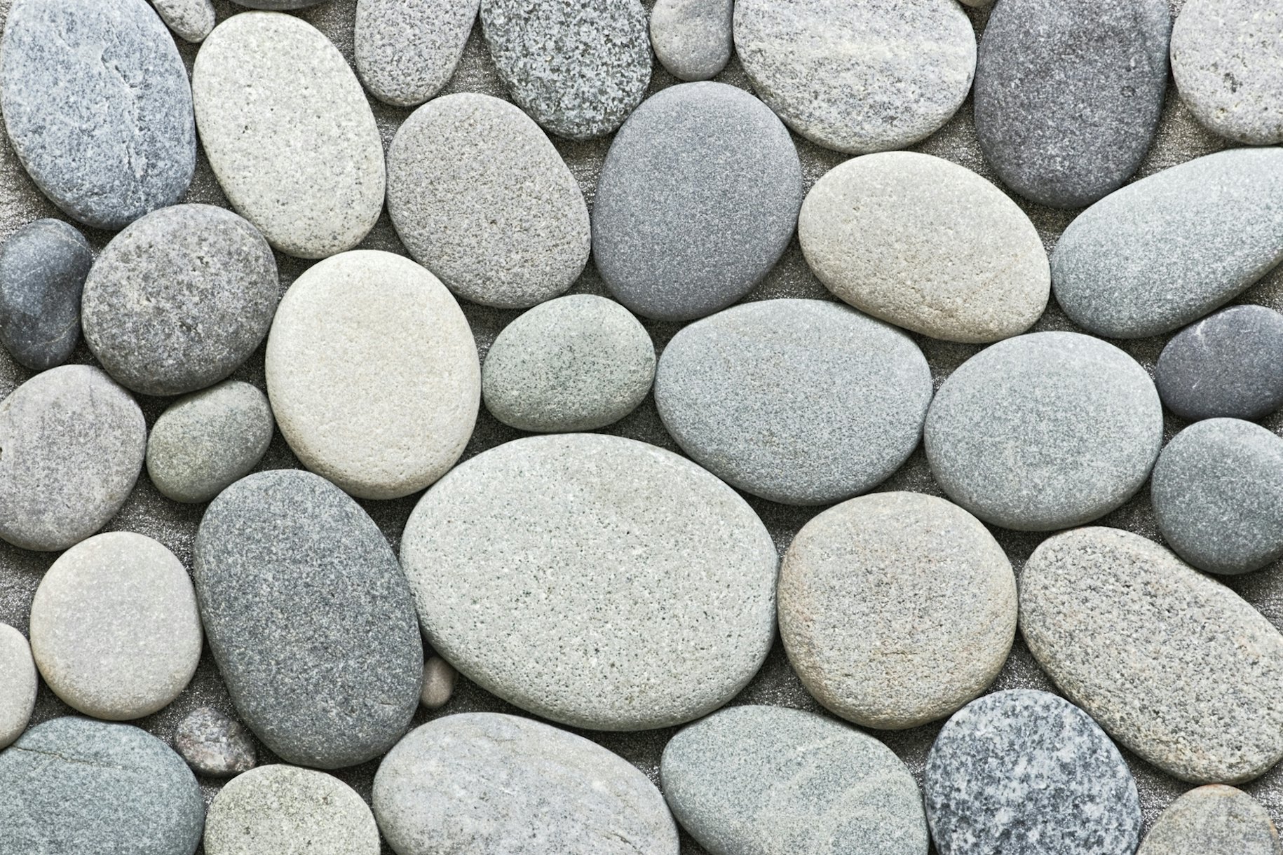 Grey Pebble Simplicity Wallpaper | Happywall