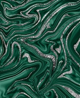 Emerald Green Black Silver 1 tapete