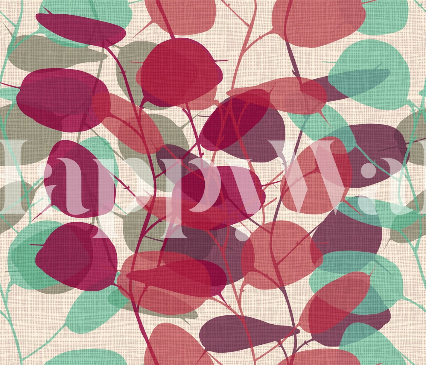 Lunaria Purple Wallpaper Buy Beautiful Floral Wallpaper Online