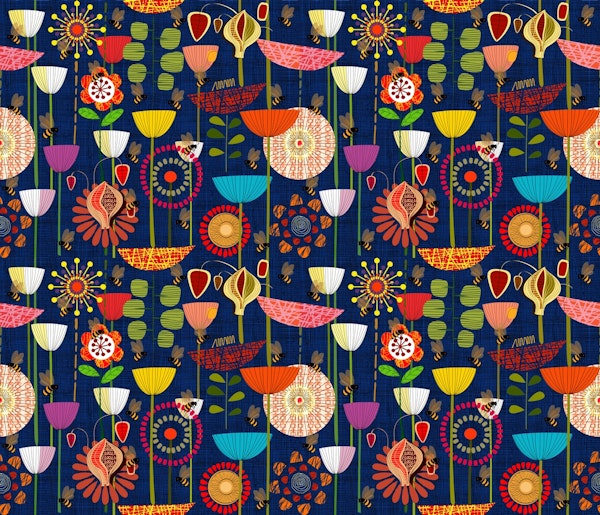 Where the Bees fly (blue)