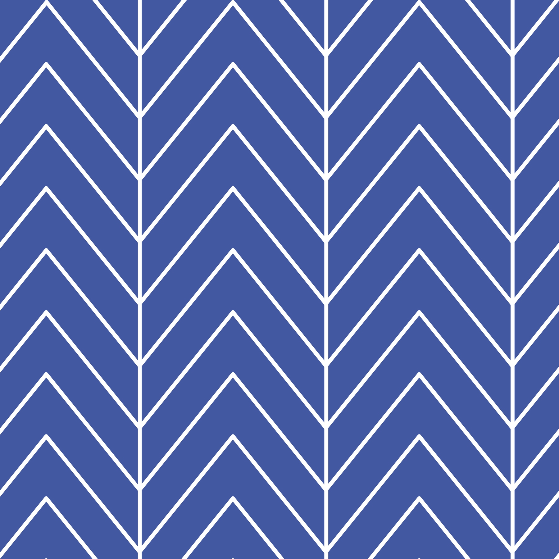 Herringbone Blue Wallpaper - Buy Now on Happywall