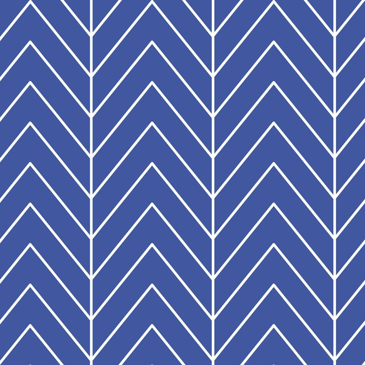 Herringbone Blue wallpaper Happywall