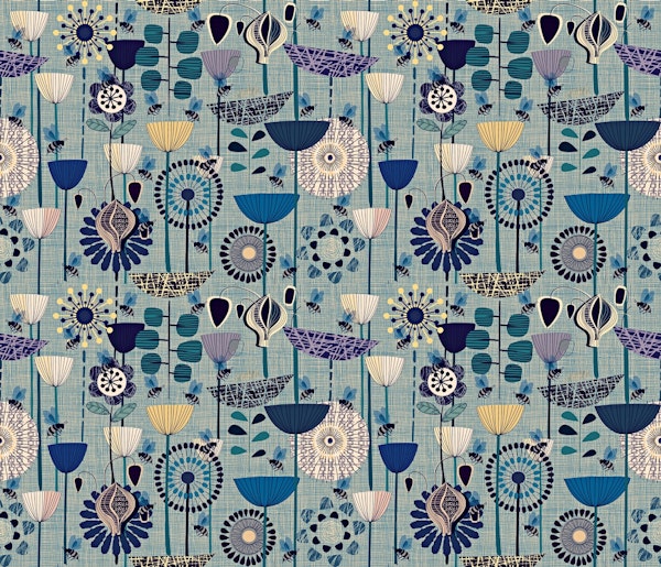 Where the Bees fly (navy)