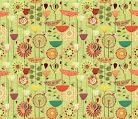 Where the Bees fly (vintage) tapete