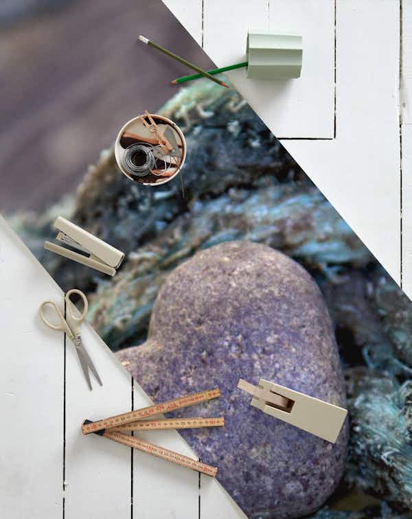 Stone Heart With Rope wallpaper roll