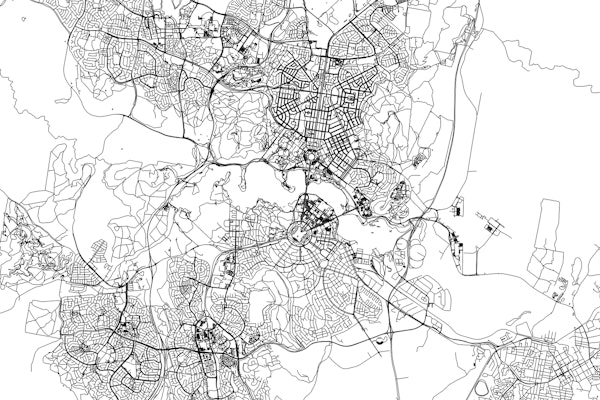 Canberra Map