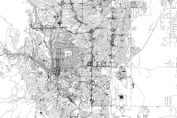 Colorado Springs Map