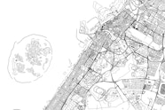 Dubai Cityscape Mural Wallpaper UAE Landscape Design HappyWall