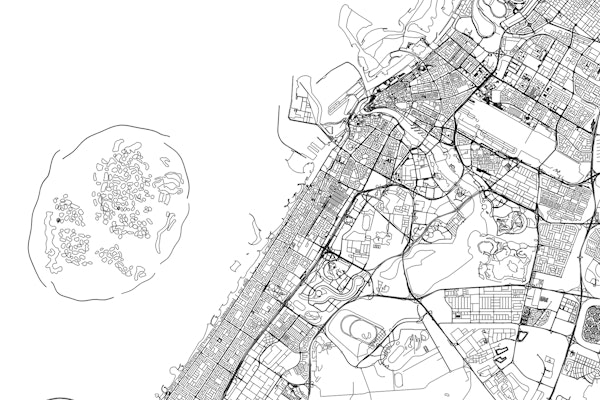 Dubai Map
