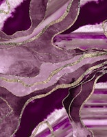 Mauve Pink Marble Agate Gold 1 ταπετσαρία