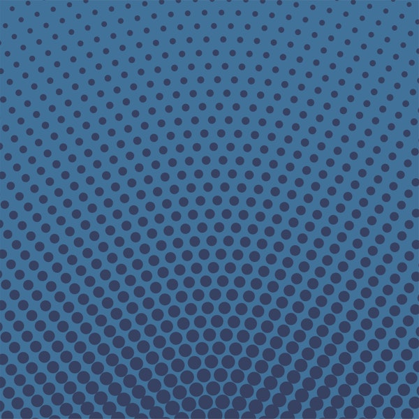 Indigo Blue Illusion Dots