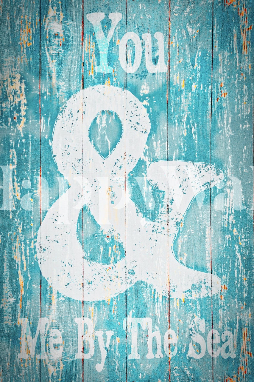 By the sea wallpaper in a cozy room