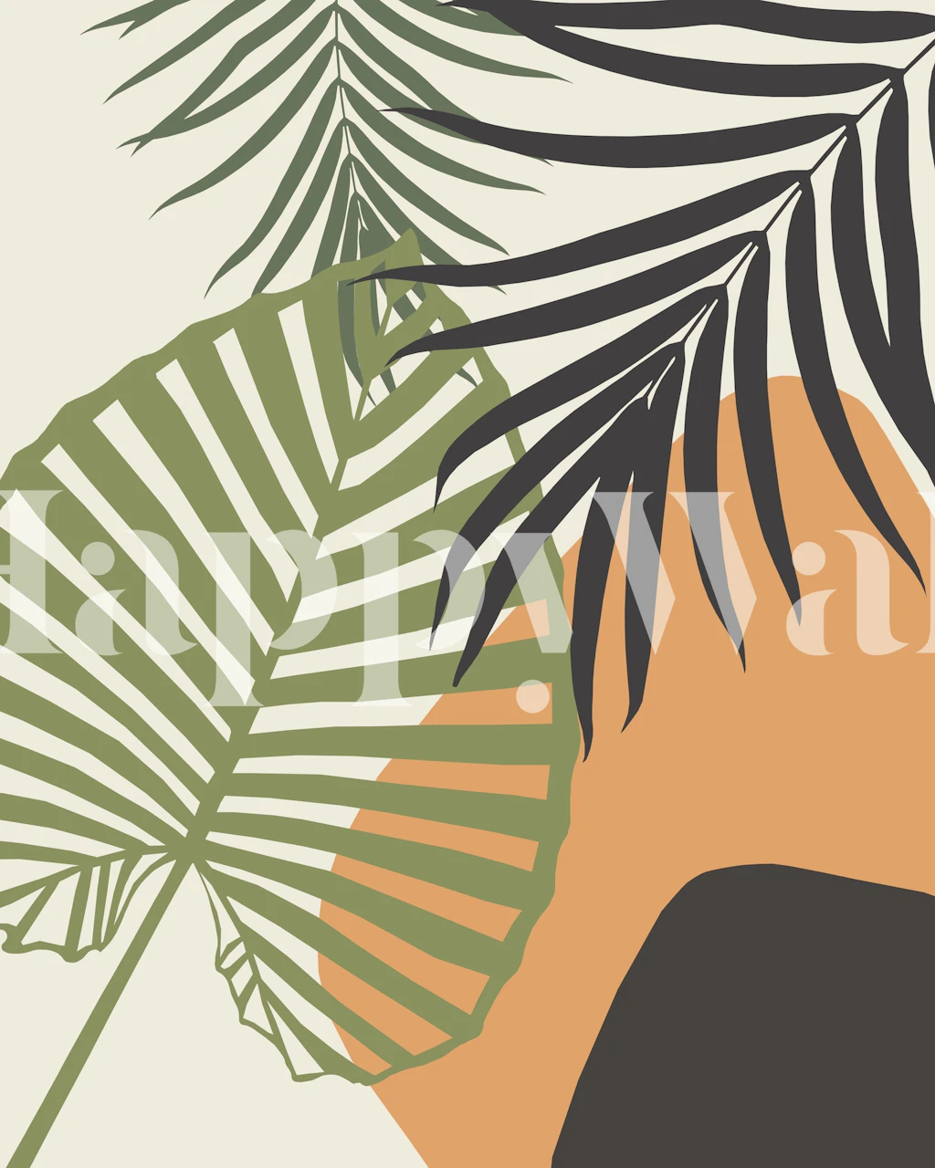 Tropikalna tapeta z Jungle Leaves Finesse 3