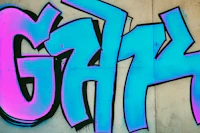 Hot Graffiti Concrete tapeet