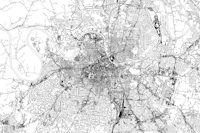 Nashville Map wallpaper