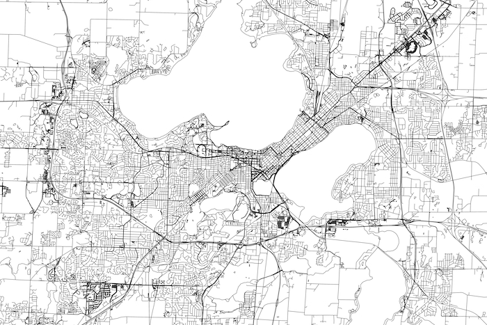 Madison Tx Map Madison Map Wallpaper - High-Quality Wall Murals | Happywall