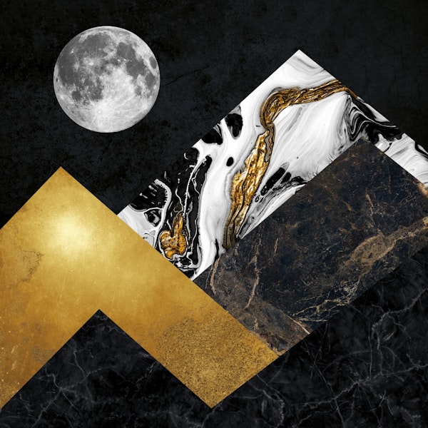 Magical Mountains and Moon