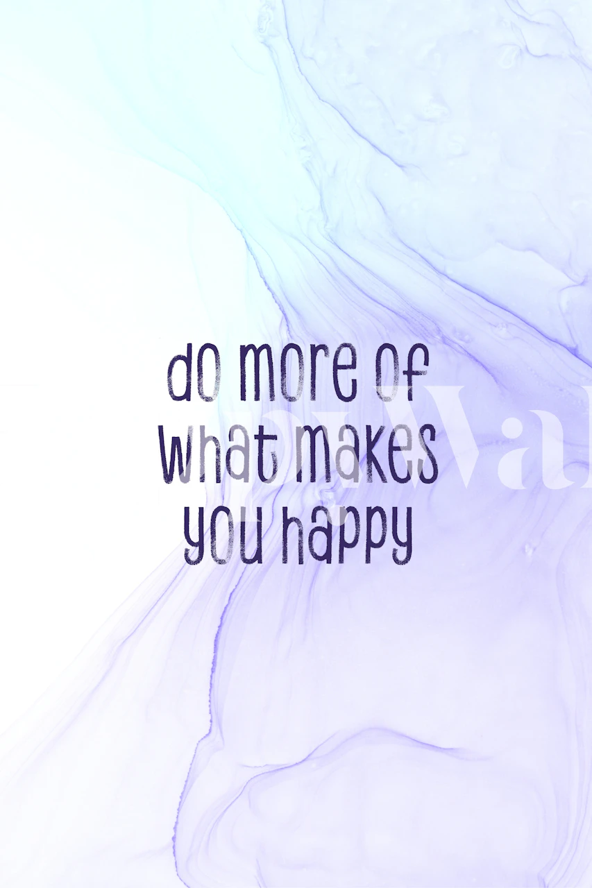 Inspirational text on abstract purple background wallpaper
