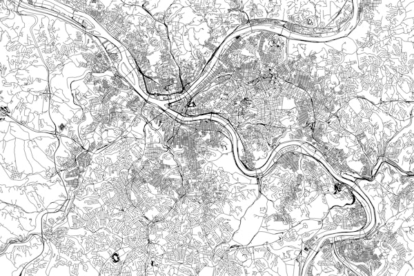 Pittsburgh Map