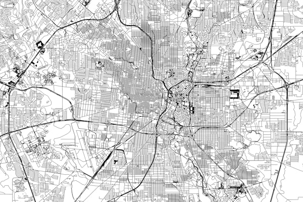 San Antonio Map