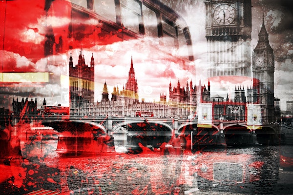 LONDON Red Bus Composing