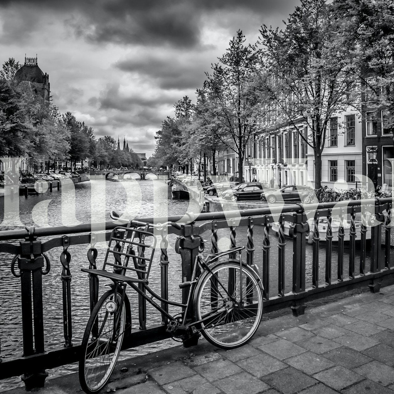 Tapeta Amsterdam Emperors Canal v pokoji