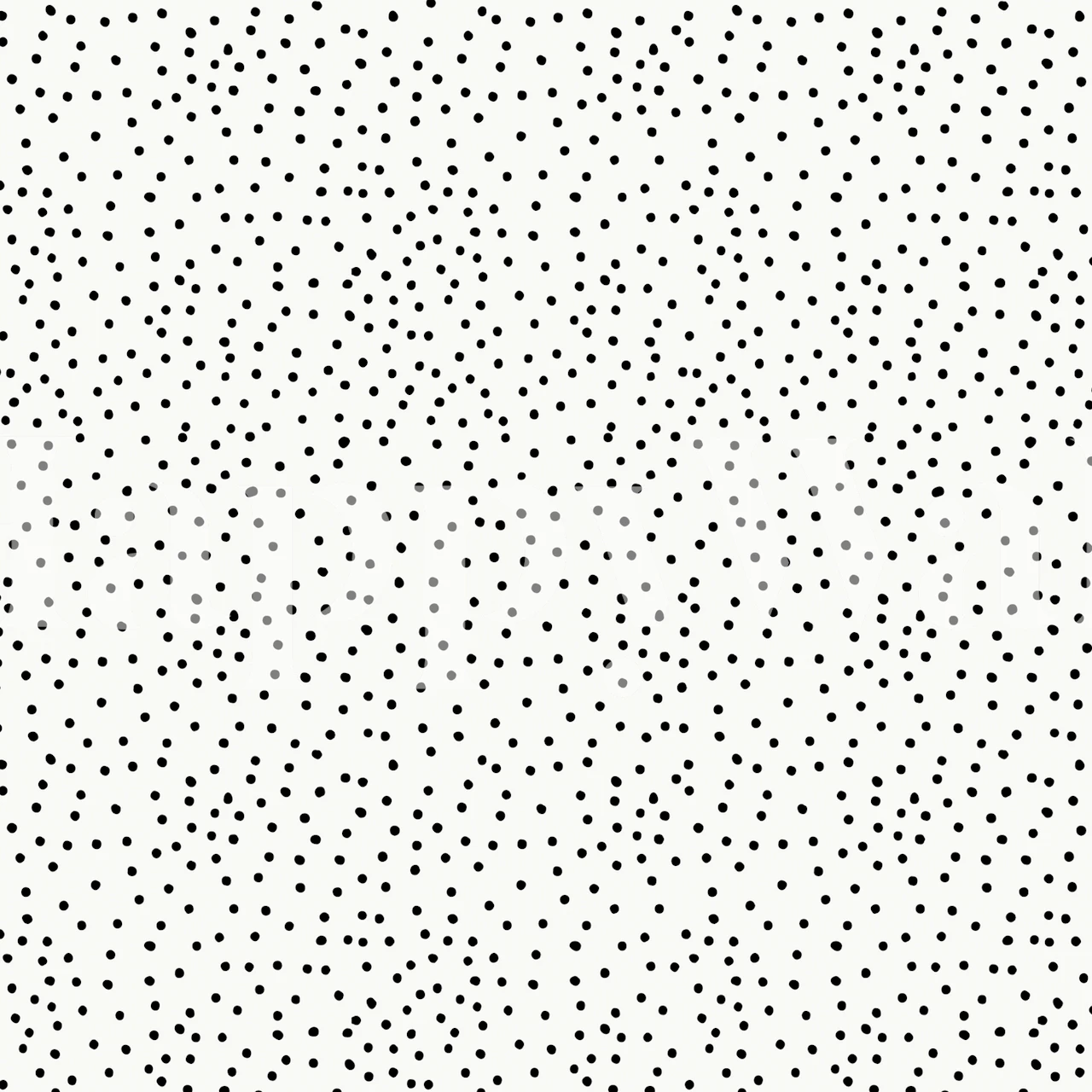 Minimalist Black Dots Wallpaper Mural Design