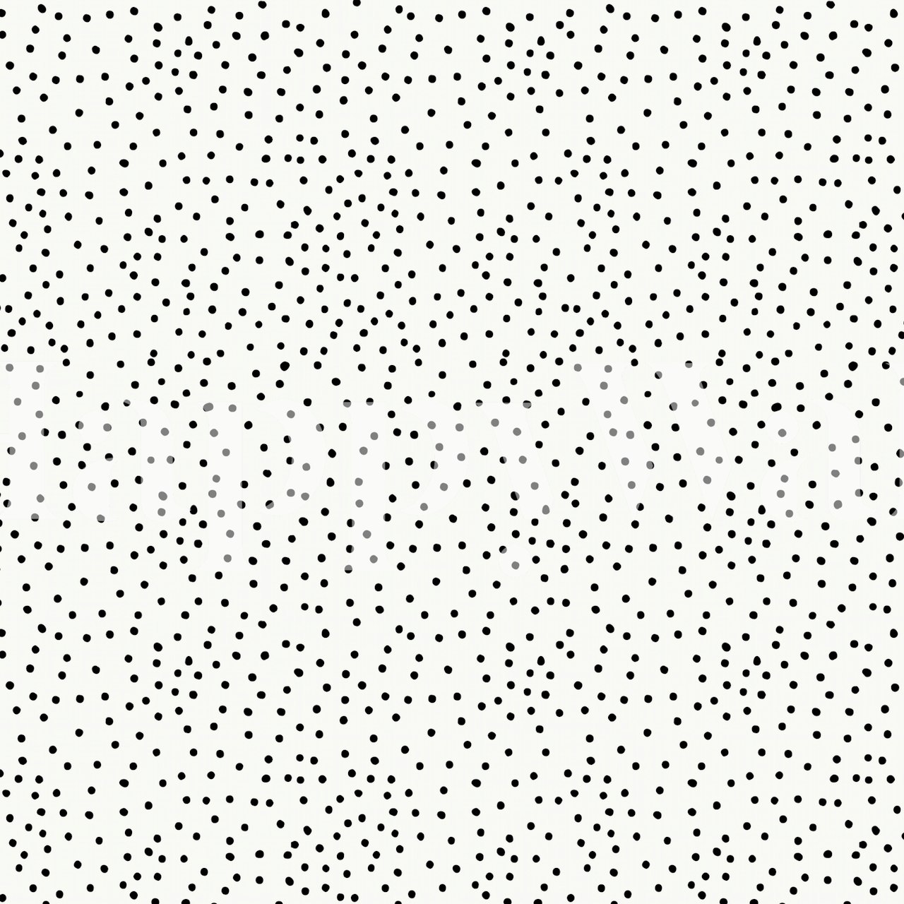 Design De Mural Minimalista Black Dots