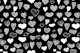 Heart Doodles Black and White