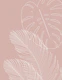 Monstera Palm Line Art 5