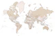 Detailed world map Loui