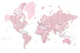 Detailed world map Melit