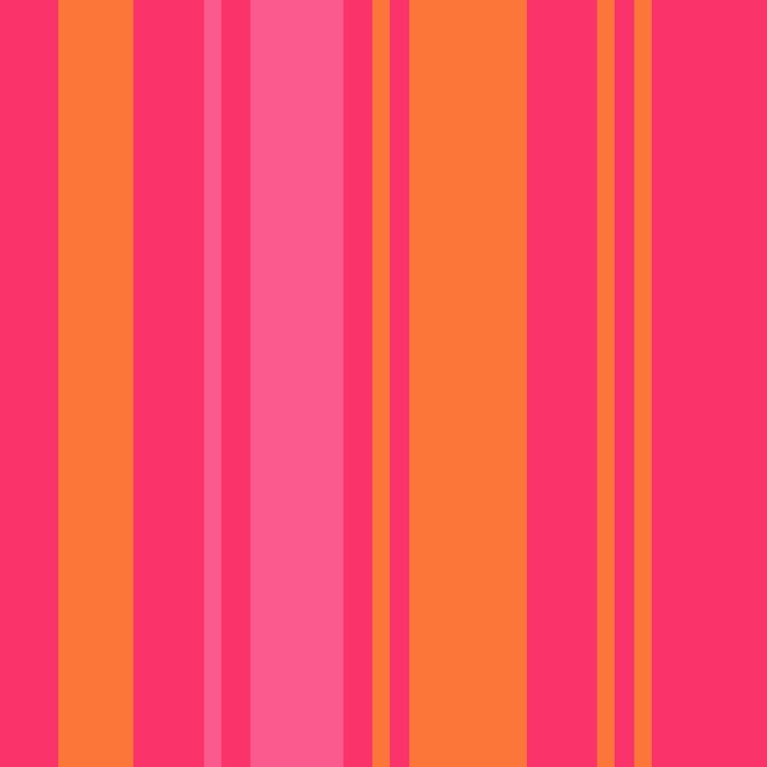 Pink and Orange Stripes Wallpaper - Stylish Decor | Happywall