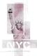 NYC Statue of Liberty pink