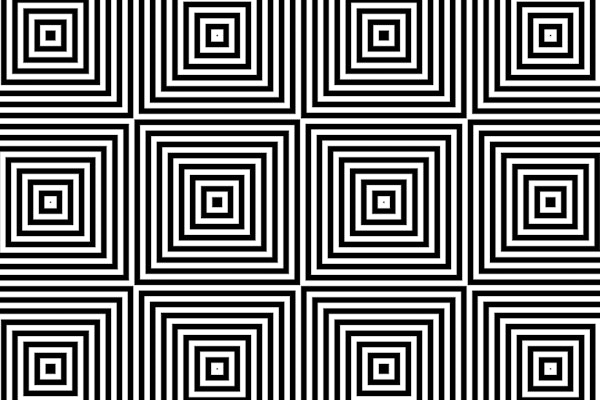 Black White Op Art