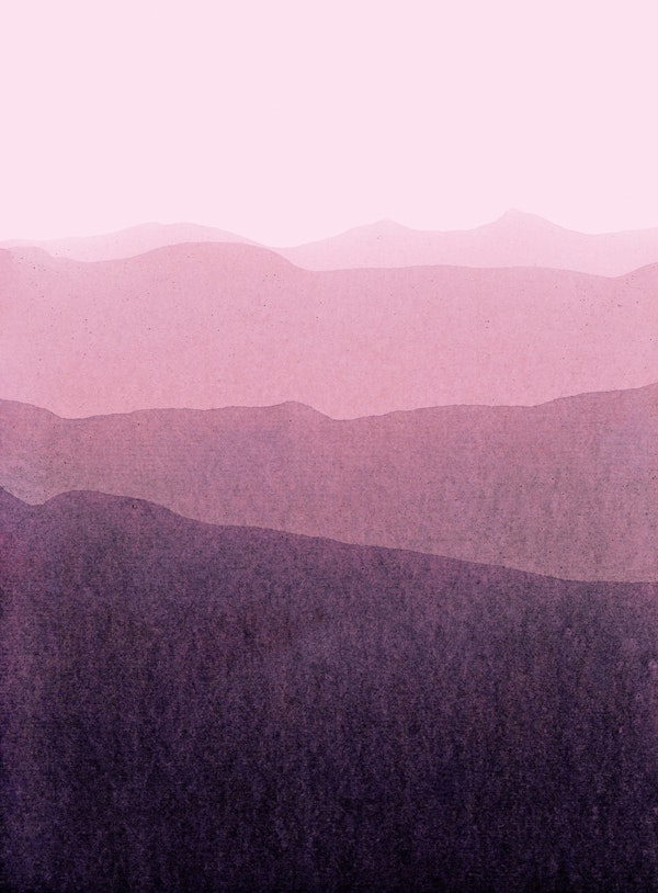 Gradient landscape - dusk edit
