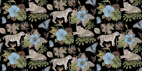 White Tigers in the Jungle