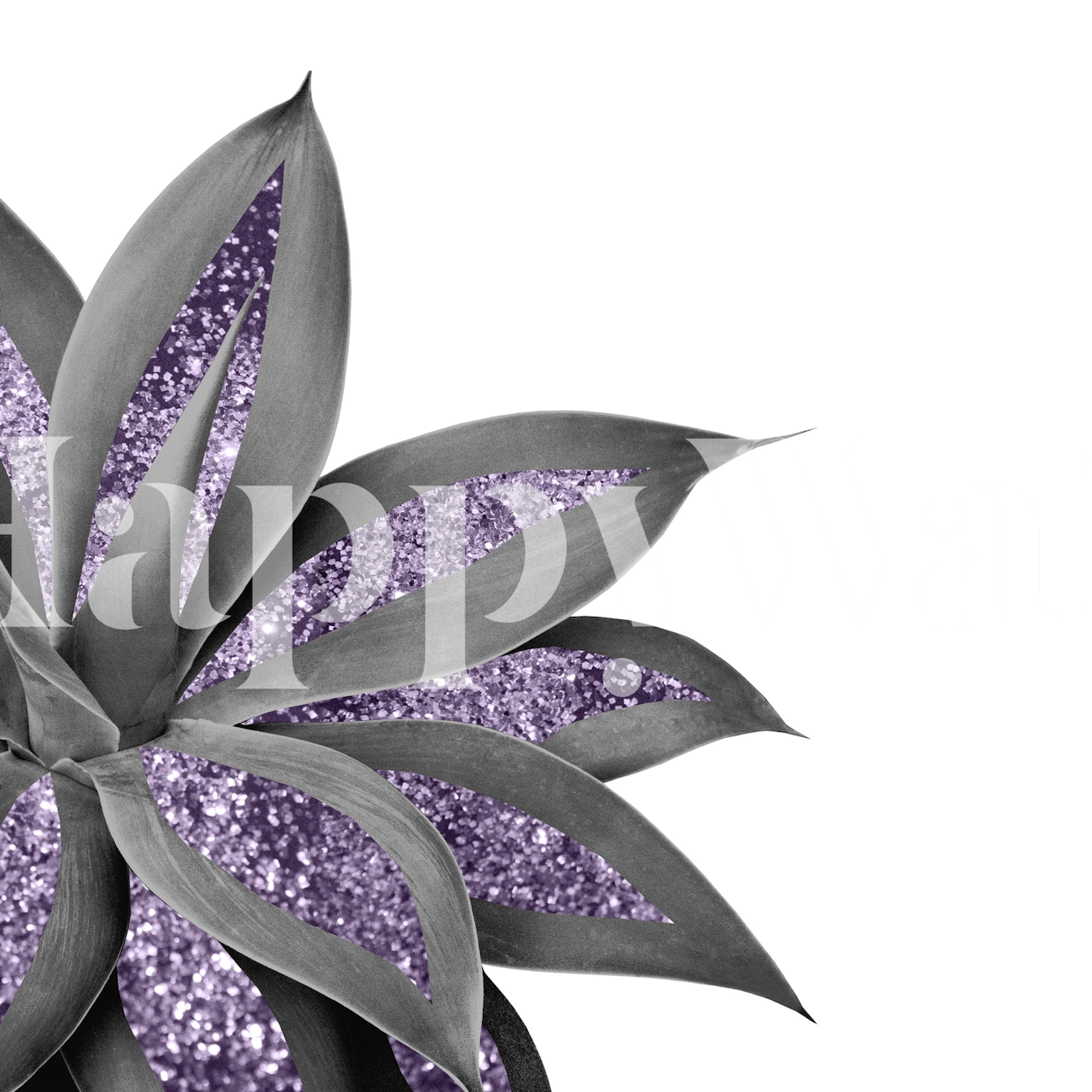 Agave Finesse Glitter Glam 11 wallpaper in room