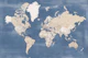 Detailed world map Oysin