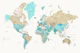 Detailed world map Phillipa
