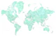 High detail world map Dawn