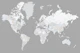 High detail world map Hugh