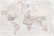High detail world map Manjit